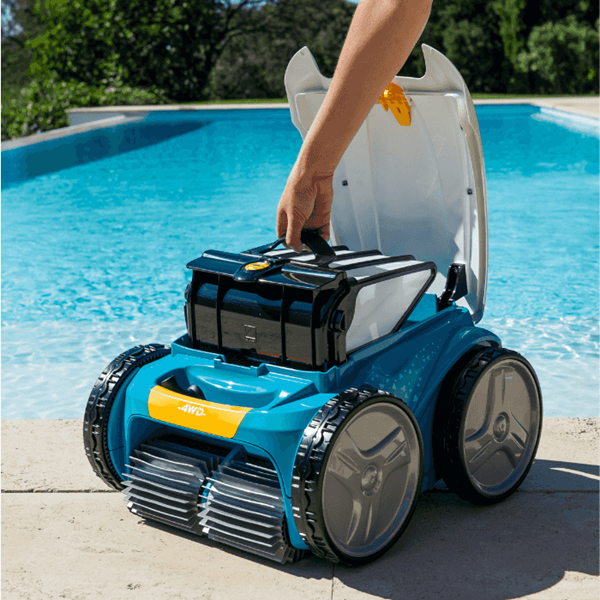 How do you set up your Baracuda pool cleaner?